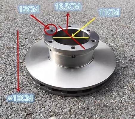 HT250/G3000/G3500 JAC 포톤 SAIC 및 기타 중용 차량용 전동 브레이크 디스크