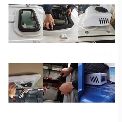 전기 난방 및 냉각 12v 24v 자동차 차량 트럭 밴 캐빈 지붕 RV 트랙터 AC
