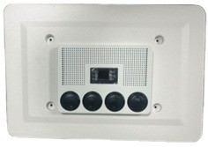 건설기계 24V 오버헤드 모터와 2600W 전력으로 전기 에어컨